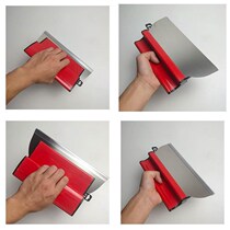 New leveling scraper putty scraper artifact leveling tool wall scraper plaster artifact scraper large white scraper dust criticizing knife