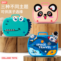 Childrens screw assembly baby assembly tool box electric drill disassembly repair tool box educational toy boy