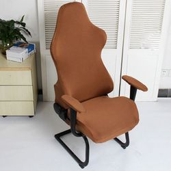 1 Set Gaming Chair Cover Spandex Office Chair Cover Elastic