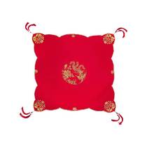 Red Hijab Bride Wedding Veil Chinese Xiuhe Clothing Retro Red K Embroidered Satin Tassel Covered Head Embroidery