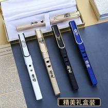 Students correct posture ink bag pen correction pen holding practice posture square business exquisite calligraphy pen gift box set