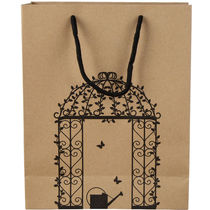 Guangbo (Gu ngbo) 6 dress size bull paper leather bag paper handbag office life Wen a cashier bag QT