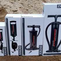 Manufacturer of inflatable hand pump pool labor-saving inflator large inflator swimming ring bed U pad inflatable tool