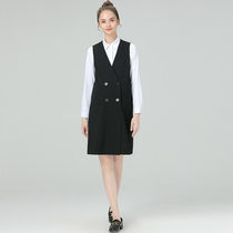 Maternity wear spring and autumn new mid-length commuting professional interview formal wear M class pregnancy vest womens sleeveless horse