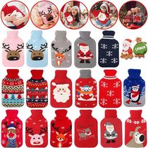 推荐2L Christmas Theme Winter Hand Warmer Portable Knitting