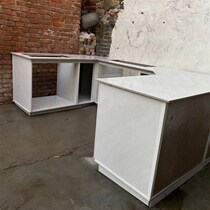 White kitchen stove complete set of aluminum alloy extra thick x-profile tile cabinet special column slot edge banding