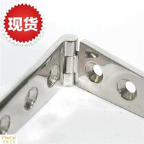 Sufa 152xe30 six-hole stainless steel hinge extended precision casting◆customized◆industrial metal hinge flat opening
