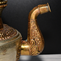 Sufa Indian bronze antique pure white copper supplies Tantra for home Buddhist temple worship vase pendulum