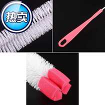Pure bucket cleaning and washing tool special inner wall length l brush can be bent to brush large bucket bottle brush extension
