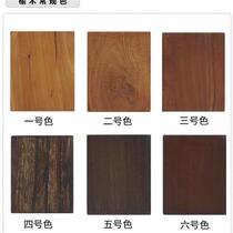 Customized camphor l pine and elm folding doors and windows with pictures solid wood door log color palette