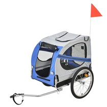 Bicycle Stroller Pet Back Stroller Bicycle Dog Stroller Folding Outdoor Cycling Travel Trailer Cycling with Dogs