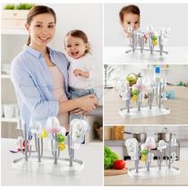High-end household bottle drain rack childrens water cup cleaning and drying rack breastfeeding supplies baby pacifier tree storage