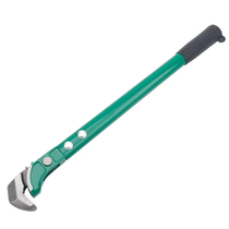 Quick steel bar wrench straight thread universal pipe wrench heavy-duty torque water pipe wrench multi-purpose pipe wrench universal wrench