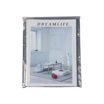 Transparent clothing zipper bags for autumn and winter clothing storage and other plastic transparent ziplock bags 50 pieces large size 45*65