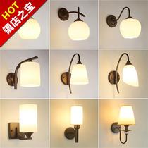 American modern European living room staircase wall lamp bedroom study bedside lamp corridor floor lamp aisle wall balcony lamp