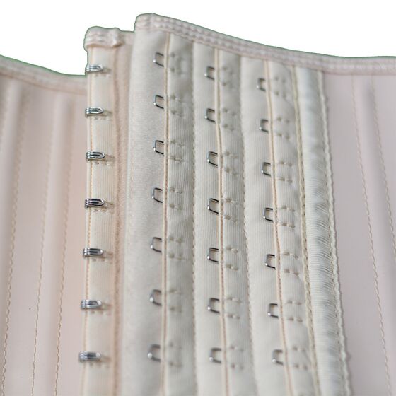 25骨哑光胶面短款小个子束腰收腹带女产后塑身内衣塑腰腰封护腰