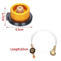 Gas Camping Adapter Survival Outdoor Stove Accessories Suppl