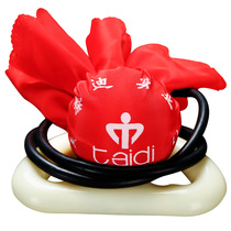 Spot Teddy e-pole fitness ball A-level middle-aged and elderly square dance aerobics single ball red silicone competition model