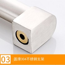 304 stainless steel cabinet kitchen hanging rack hanging rod hook rack wall hanging spatula spoon towel storage rack punched