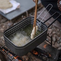 Komen aluminum pressure relief lunch box set picnic equipment frying multi-purpose outdoor thickened lunch box cooking artifact