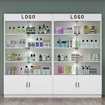Sample sub-rack glass display cabinet product display cabinet with lock display container beauty salon gift cabinet cosmetics