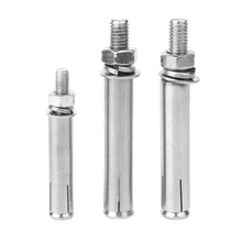 304 201 stainless steel external expansion screw galvanized extended expansion bolt pull M explosion screw expansion tube M6M8M1