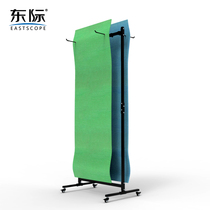 Eastworld ground mobile professional yoga mat u storage rack placement rack gym yoga studio storage rack hanging