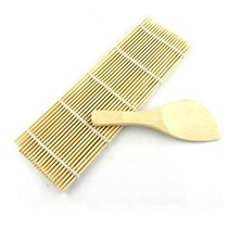 2 pcs lot Sushi Tools Bamboo RBolling Mats Rolter Malerial M