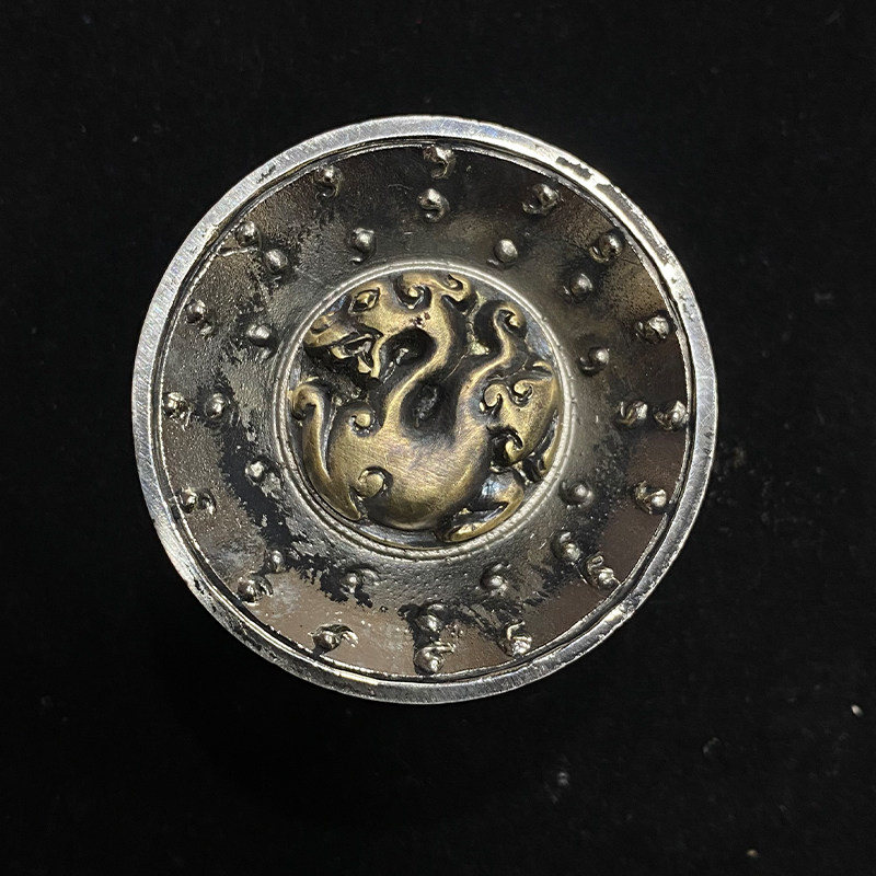 Han sword fit pure French white bronze dress with lost wax bronze fine sculpture suitable for 3 6cm wide sword body with sword fit-Taobao