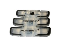 New POWERTI tennis racket transparent silicone long shock absorber shock absorber enhanced shock absorber strip