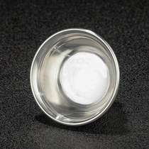 Spot s999 silver water bowl water purification cup carved A flower cup supplies single bowl water cup guardian cup 6cm
