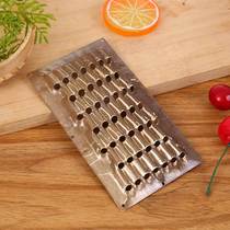 Fast delivery household 14-gauge copper o-piece stainless steel wood board carrot slicer mula planer vegetable harvester