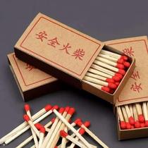 Manufacturer of old-fashioned matches personalized and fashionable disposable extended match match I firewood safety household happy character firewood stick