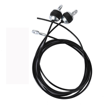 Fitness equipment accessories steel wire rope household commercial equipment matching gantry frame special 5MM wear-resistant black