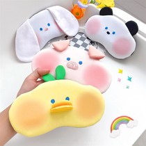 Childrens noon mask for sleeping special K blackout for girls and boys to protect students eyes while sleeping babys cute sleeping noon eye mask