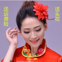 New Yangko middle-aged and elderly waist drum costumes square dance costumes womens fan dance long-sleeved suits