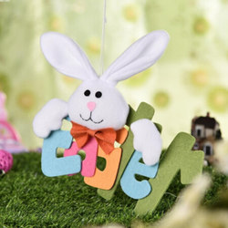 2021 HappylEaster Rabbit xBunny Ball Garland Wa l 행잉