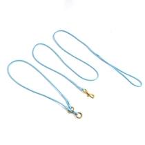 New 3 chain mm soft cow lead p0s set round nylon professional competition gold cocky dog method to walk dog products