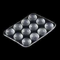 24 Pcs Resin Mute Pads Door Knob Wall Collision Avoidance To