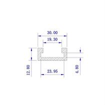 300 400 600 800mm T-tracks Aluminum Slot Miter Track Jig Fix