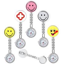 New Cartoon Nurse Watch Male and Female Student Exam Chest Watch Pocket Watch Luminous Simple Retro Cute Girly Mouth