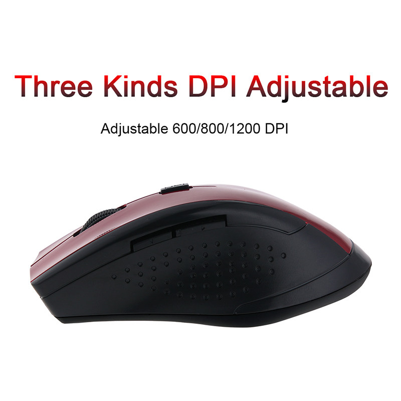 Wireless Gaming Mouse USB Receiver Game Portable Ergonomic C