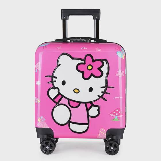 
Children's trolley suitcase 16 inch 18 inch customized cute cartoon four-wheel towing Q box men and women treasure student travel