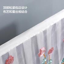 TV cover dust cover 2024 new light luxury TV curtain 65-inch LCD TV cover cloth cover