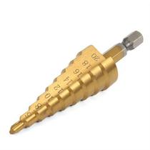 3pcs HSS Titanium Coated Step Drill Bit 3-12 4-12 4-20 Drill