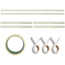 Sufa embroidery cross-stitch auxiliary artifact tool rolling cloth tube and special small clip K sub-U holder special large