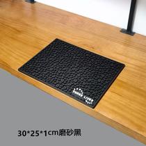 Bar counter drain mat coffee bean element drain mat water-absorbent non-slip coaster bar mat insulation mat table mat