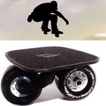 Drift board small board c drift board split skateboard aluminum alloy drift board with printing and Guangdong PU high elastic wheel brush