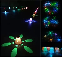Roller skating pile colorful luminous luminous roadblock foot mark projection windproof cup obstacle corner mark skates training props
