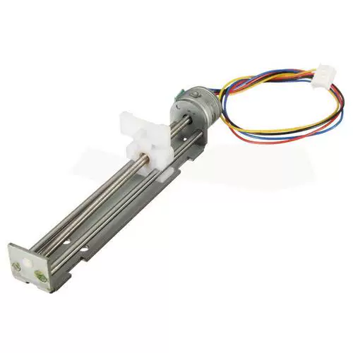 18 Degree Step Angle Stepper Motor Screw With Nut Slider 2 P